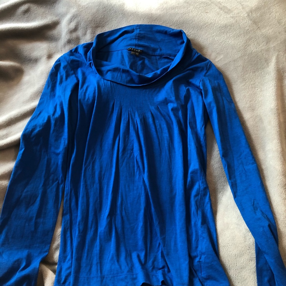 Theory high necklined shirt